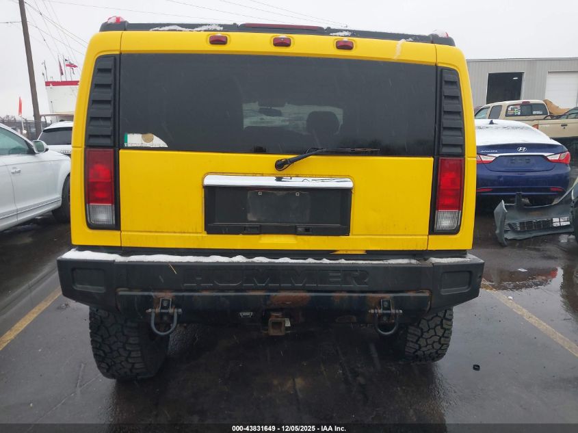 2005 Hummer H2 Suv VIN: 5GRGN23U25H109593 Lot: 43831649