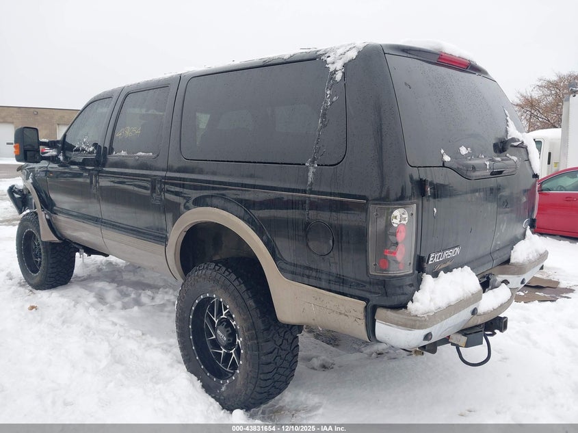 1FMSU43F61EC12373 2001 FORD EXCURSION photo no. 3