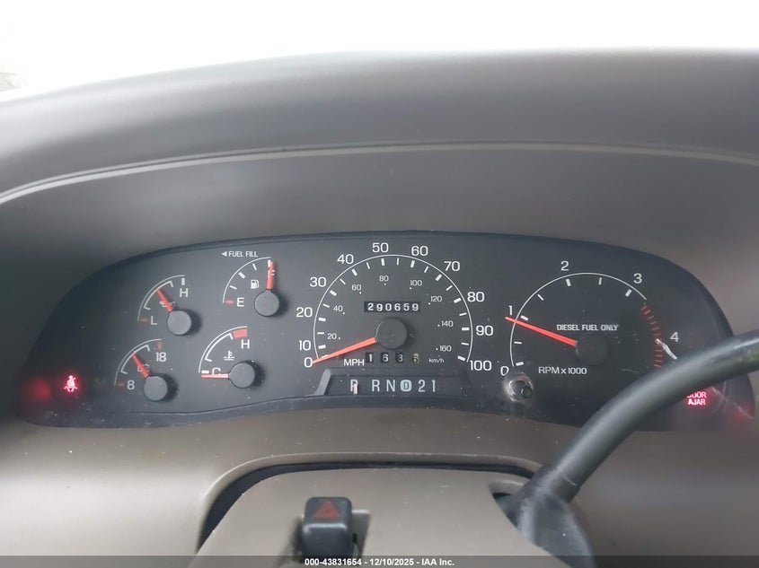 1FMSU43F61EC12373 2001 FORD EXCURSION photo no. 7