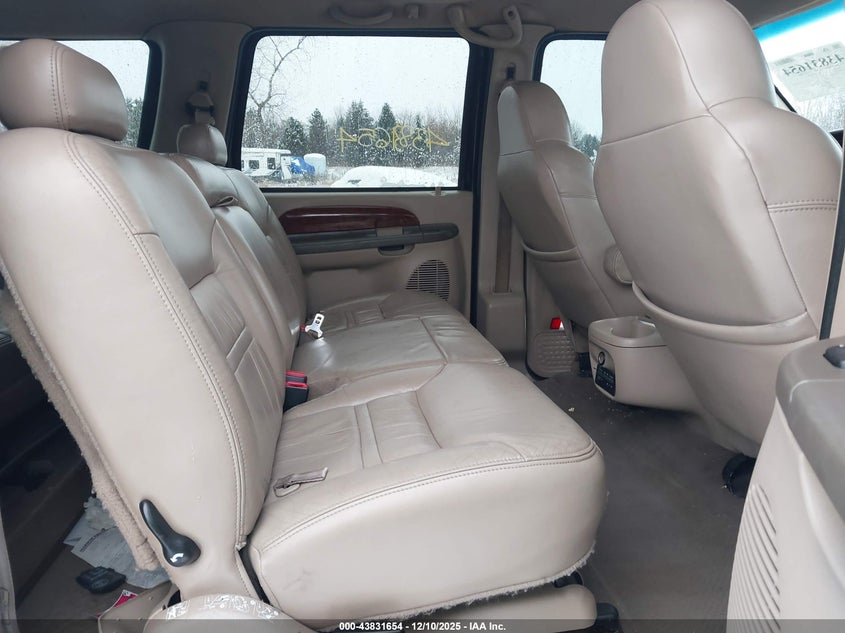 1FMSU43F61EC12373 2001 FORD EXCURSION photo no. 8