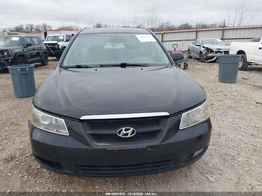 2006 Hyundai Sonata Gls V6/Lx V6 VIN: 5NPEU46FX6H151288 Lot: 43831676