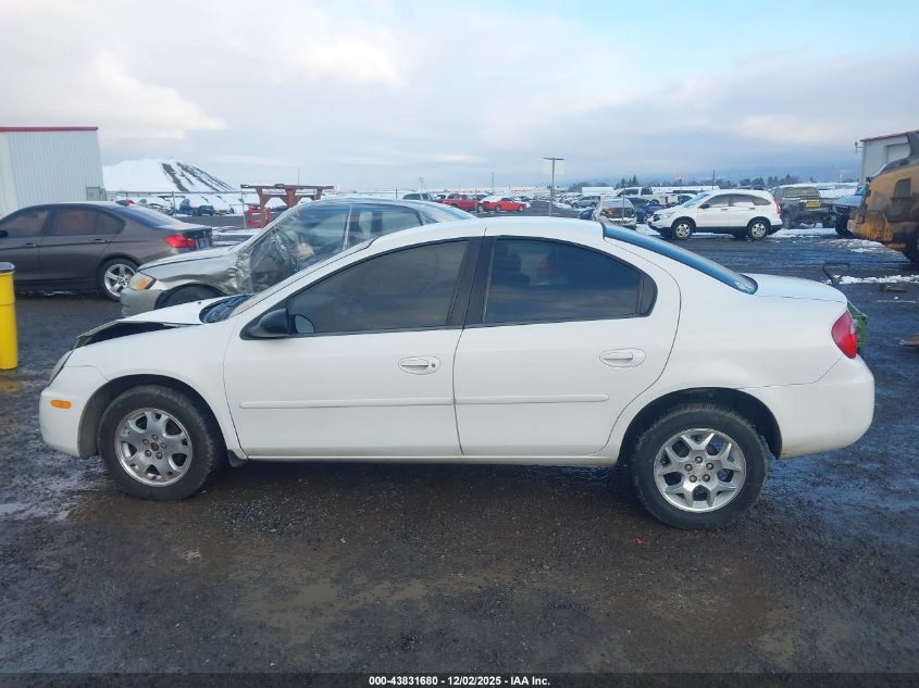 2004 Dodge Neon Sxt VIN: 1B3ES56C24D568670 Lot: 43831680