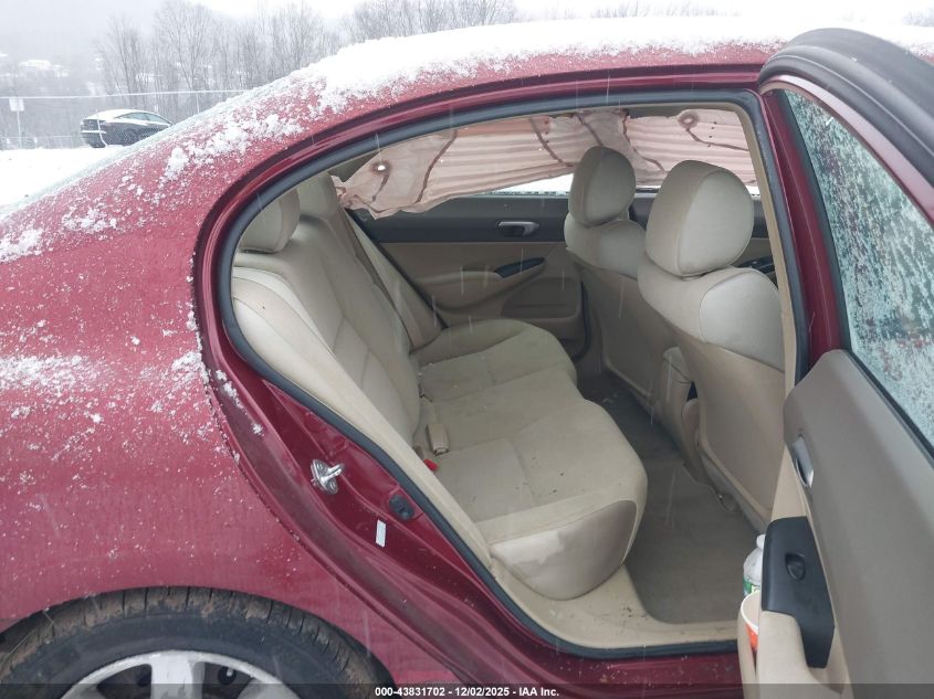 2008 Honda Civic Lx VIN: 2HGFA16528H523237 Lot: 43831702