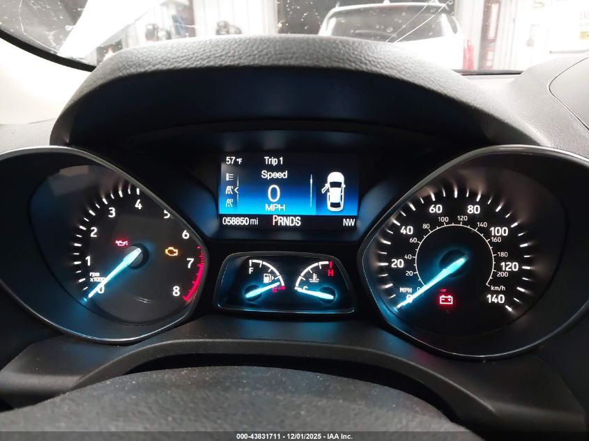 2019 Ford Escape S VIN: 1FMCU0F78KUC55136 Lot: 43831711