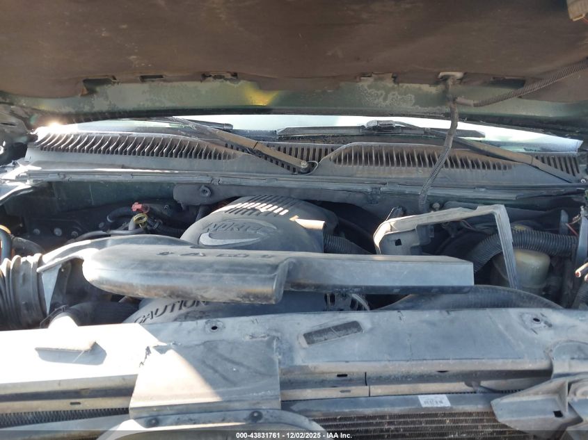 2002 Chevrolet Avalanche 1500 VIN: 3GNEC13T42G219932 Lot: 43831761