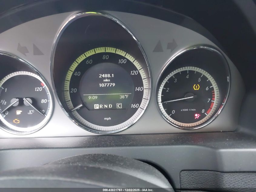 2009 Mercedes-Benz C 300 Luxury 4Matic/Sport 4Matic VIN: WDDGF81X49R080778 Lot: 43831763