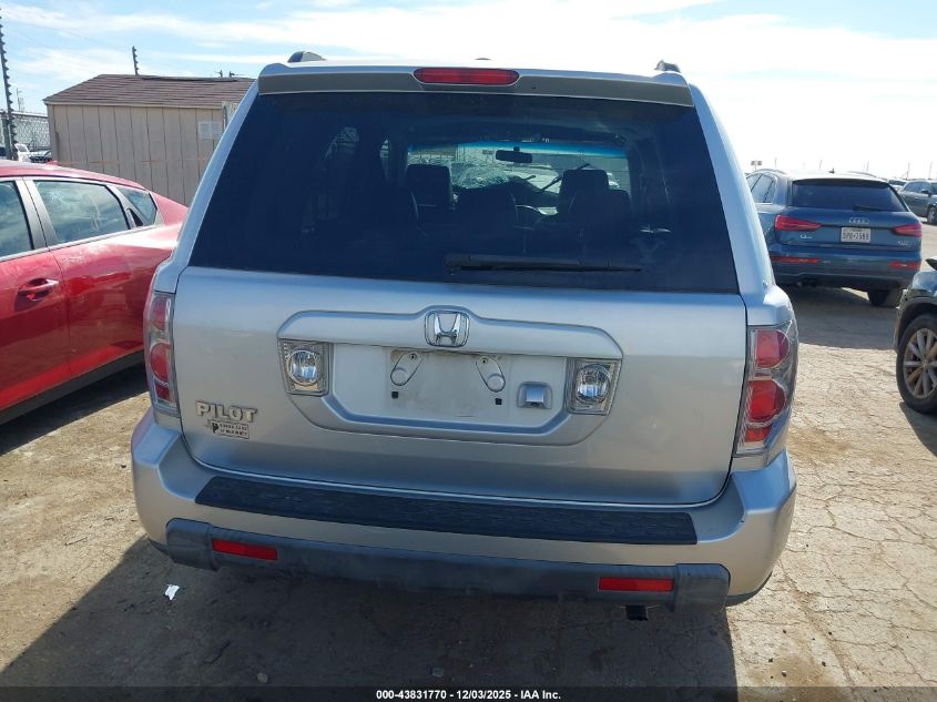 2008 Honda Pilot Ex-L VIN: 5FNYF28758B027755 Lot: 43831770