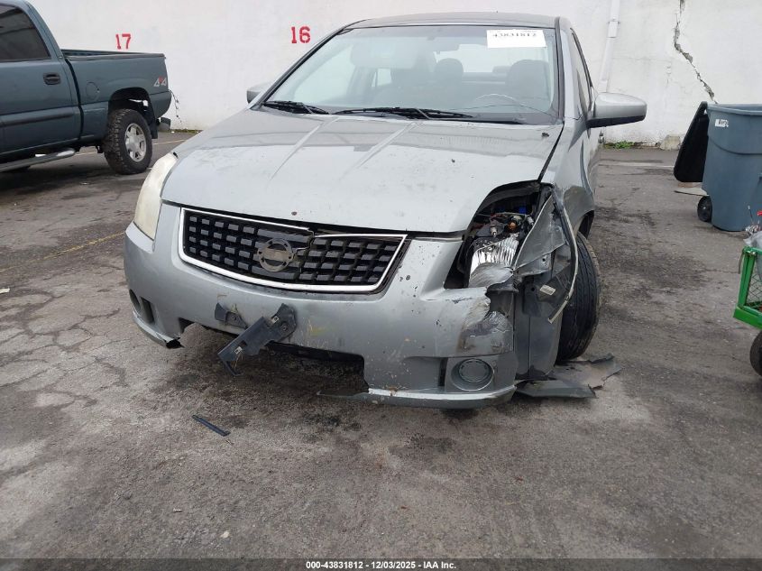 2008 Nissan Sentra 2.0 VIN: 3N1AB61E28L677161 Lot: 43831812