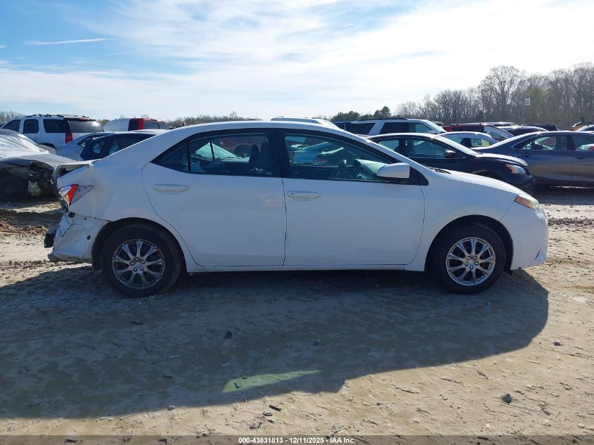 2016 Toyota Corolla L VIN: 2T1BURHE6GC735115 Lot: 43831813