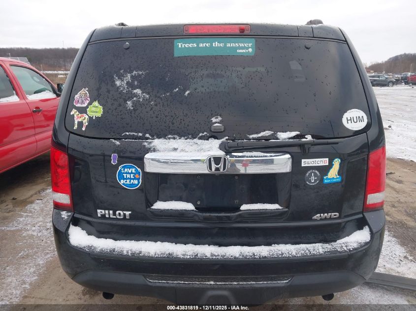 2014 Honda Pilot Lx VIN: 5FNYF4H23EB054660 Lot: 43831819