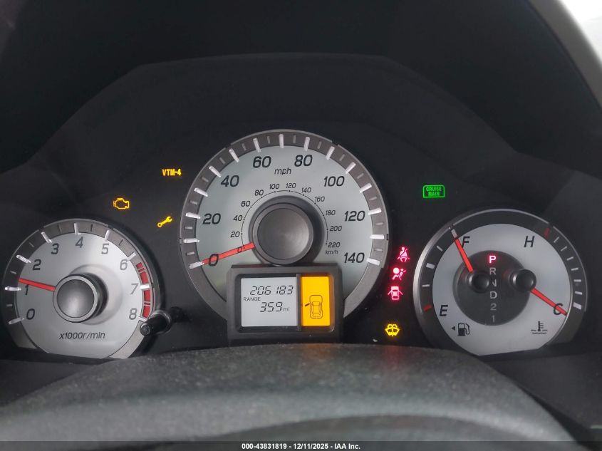 2014 Honda Pilot Lx VIN: 5FNYF4H23EB054660 Lot: 43831819