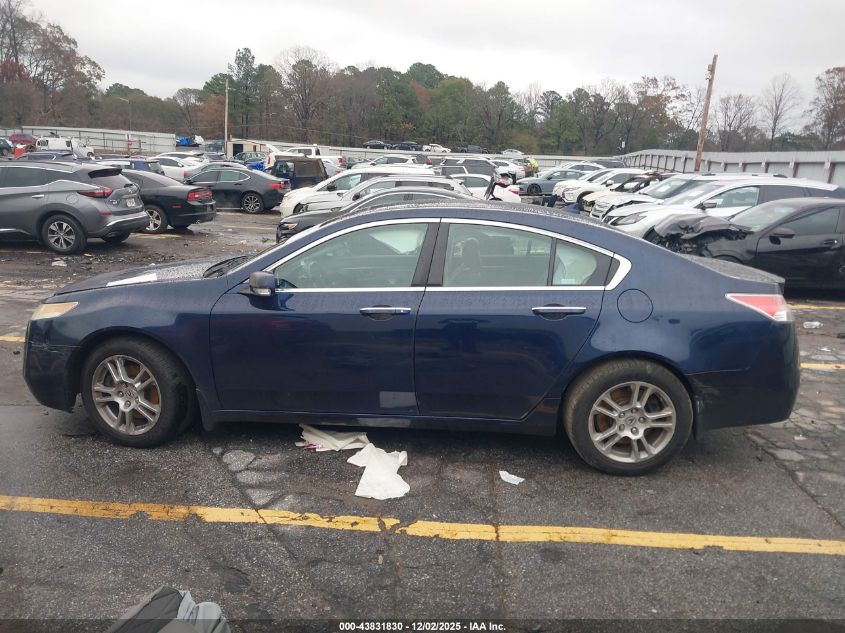 2009 Acura Tl 3.5 VIN: 19UUA86569A009665 Lot: 43831830