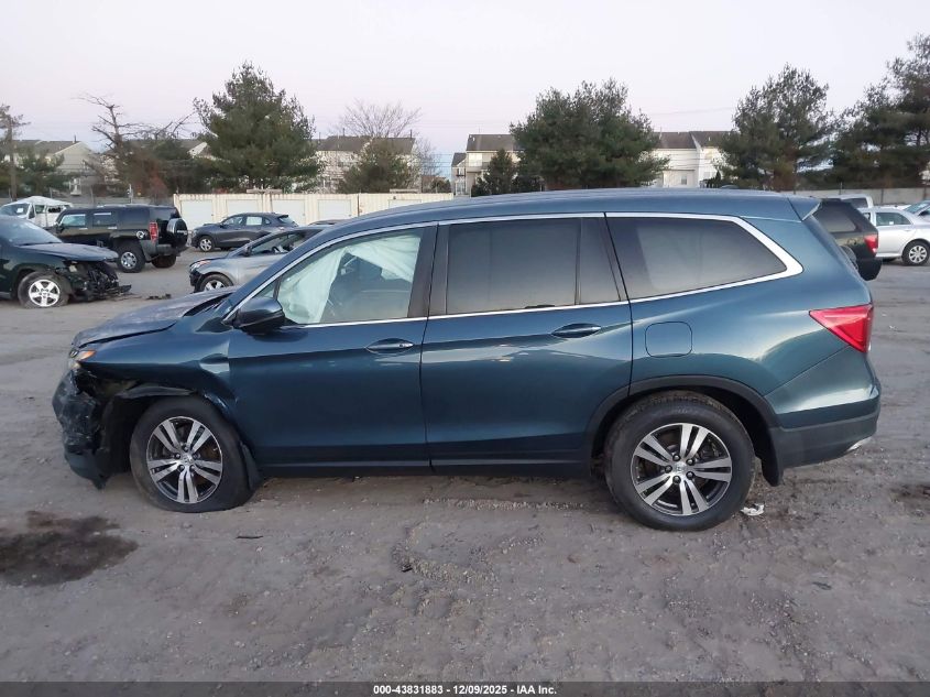 2018 Honda Pilot Ex VIN: 5FNYF6H37JB024785 Lot: 43831883