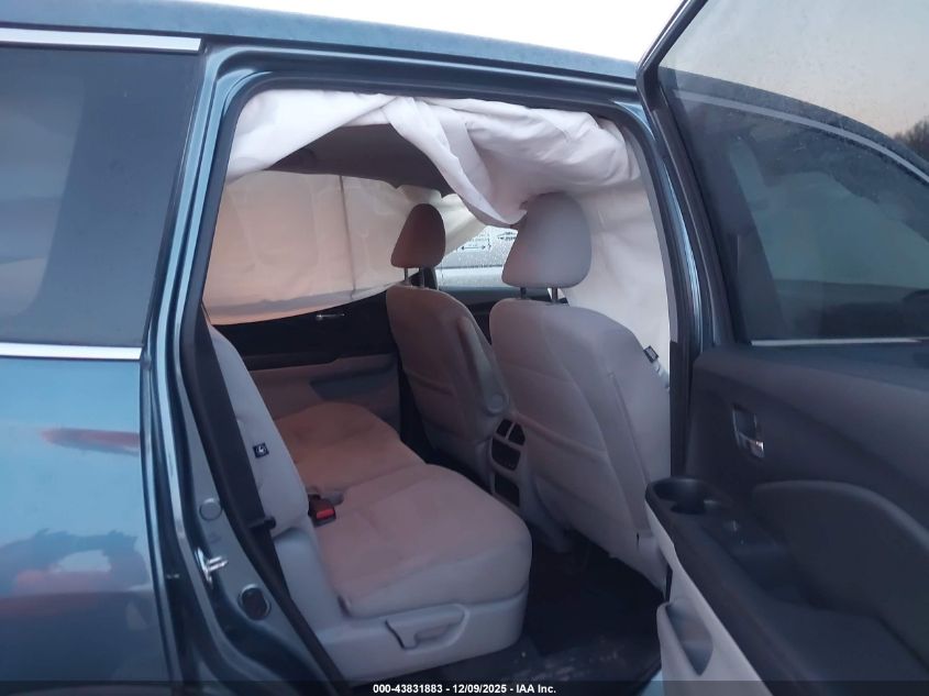 2018 Honda Pilot Ex VIN: 5FNYF6H37JB024785 Lot: 43831883