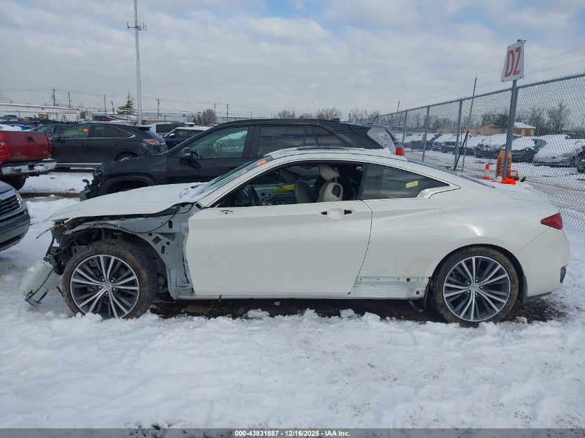 2018 Infiniti Q60 3.0T Luxe VIN: JN1EV7EK0JM343236 Lot: 43831887