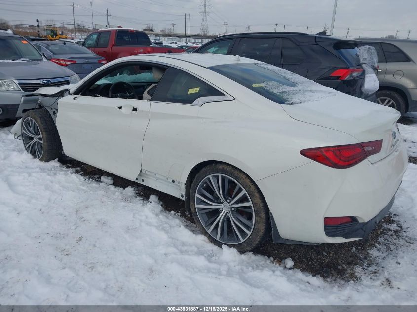 2018 Infiniti Q60 3.0T Luxe VIN: JN1EV7EK0JM343236 Lot: 43831887