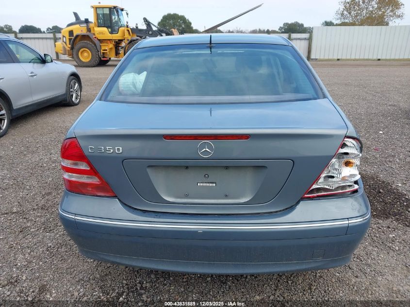 2006 Mercedes-Benz C 350 Luxury/Sport VIN: WDBRF56H96F731773 Lot: 43831889