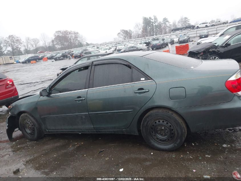 2005 Toyota Camry Le VIN: 4T1BE30K15U078456 Lot: 43831897