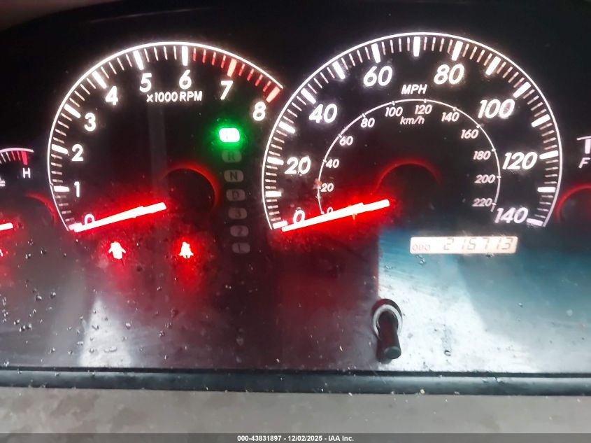 2005 Toyota Camry Le VIN: 4T1BE30K15U078456 Lot: 43831897