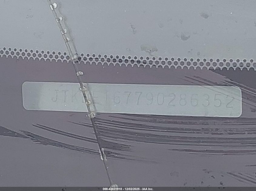 2009 Scion Tc VIN: JTKDE167790286352 Lot: 43831918