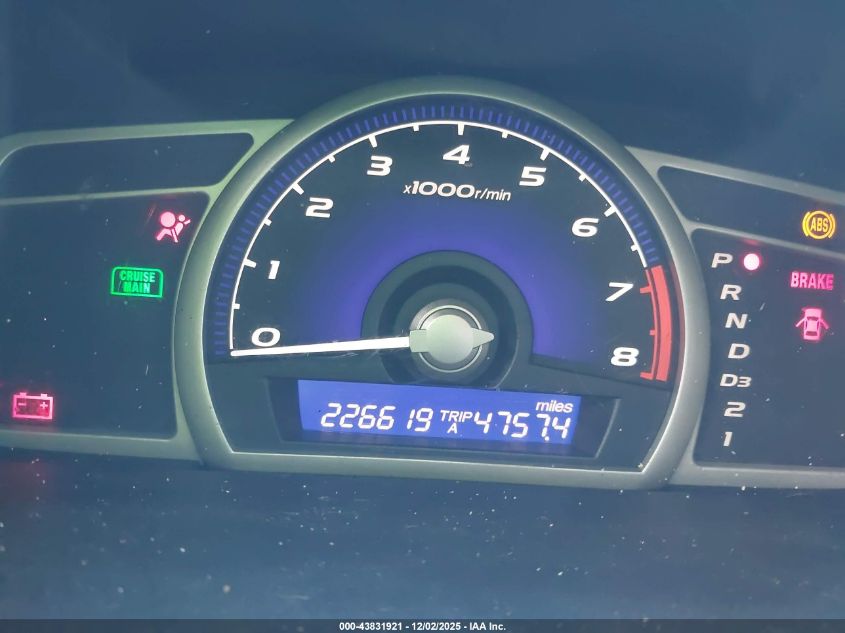 2009 Honda Civic Ex VIN: 2HGFA16819H315779 Lot: 43831921