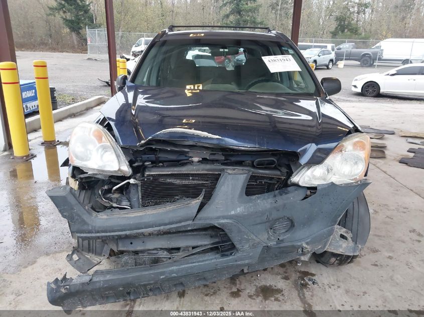 2006 Honda Cr-V Lx VIN: JHLRD78536C057596 Lot: 43831943