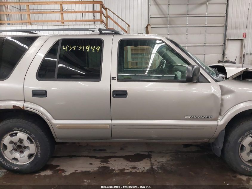 2003 Chevrolet Blazer Ls VIN: 1GNDT13X83K137176 Lot: 43831949