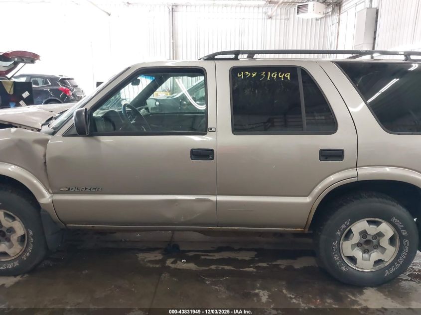 2003 Chevrolet Blazer Ls VIN: 1GNDT13X83K137176 Lot: 43831949