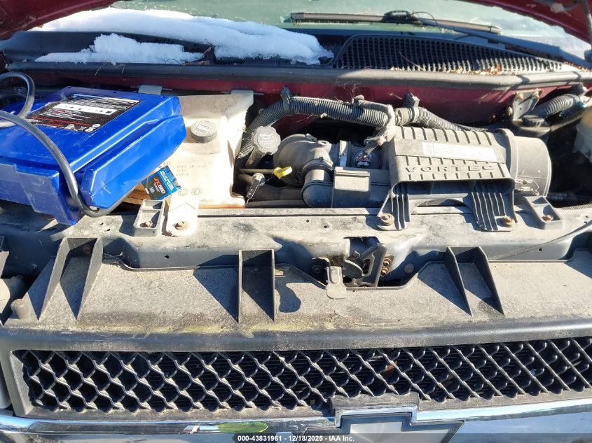 2008 Chevrolet Express Ls VIN: 1GAHG35K081110488 Lot: 43831961