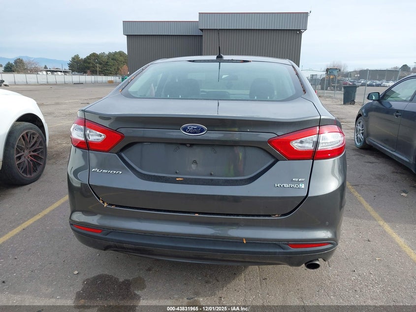3FA6P0LUXGR145910 2016 FORD FUSION photo no. 12