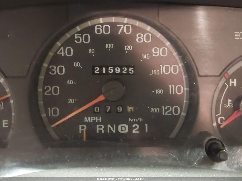 1999 Ford Crown Victoria Lx VIN: 2FAFP74W6XX184939 Lot: 43832008