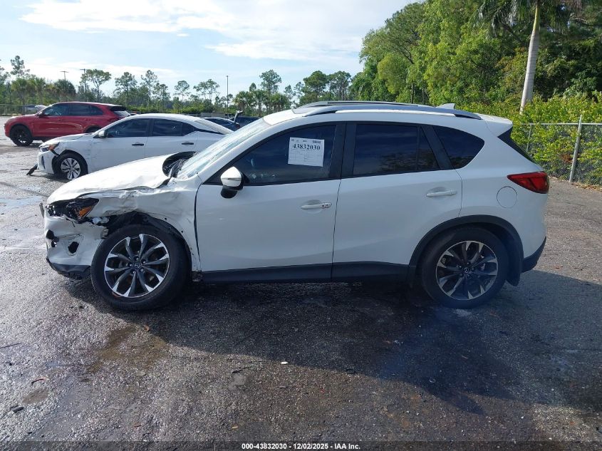 2016 Mazda Cx-5 Grand Touring VIN: JM3KE2DY2G0817400 Lot: 43832030