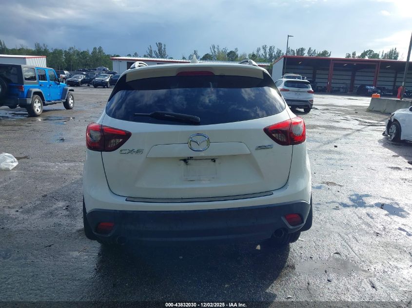 2016 Mazda Cx-5 Grand Touring VIN: JM3KE2DY2G0817400 Lot: 43832030