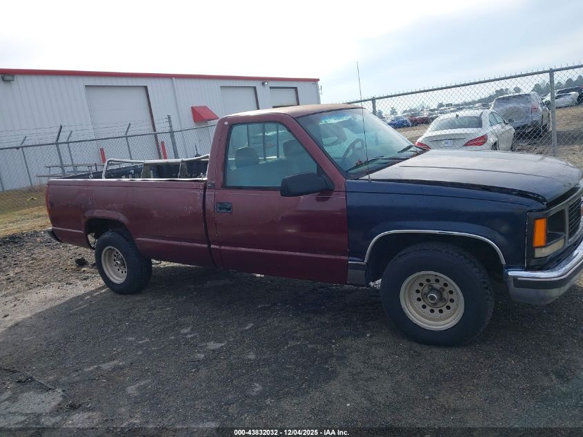 1996 GMC Sierra C1500 VIN: 1GTEC14W4TZ537164 Lot: 43832032