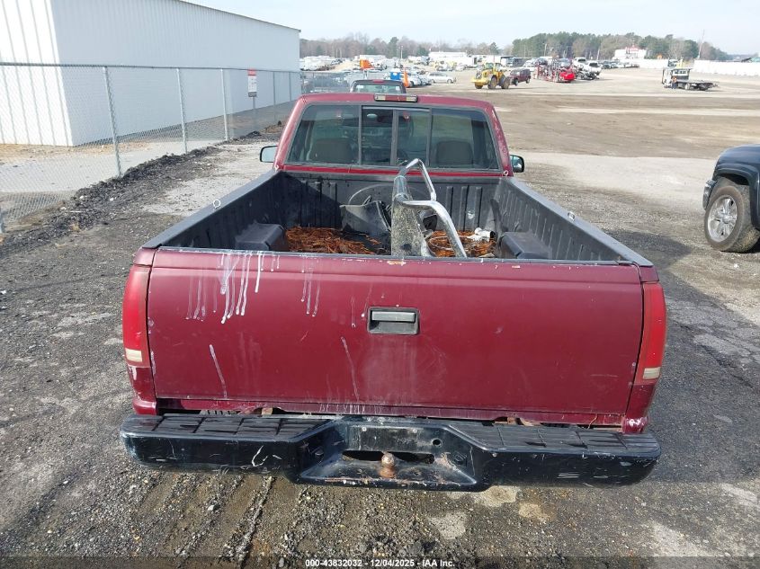 1996 GMC Sierra C1500 VIN: 1GTEC14W4TZ537164 Lot: 43832032