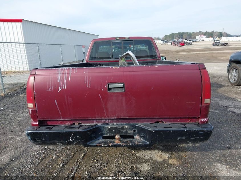 1996 GMC Sierra C1500 VIN: 1GTEC14W4TZ537164 Lot: 43832032