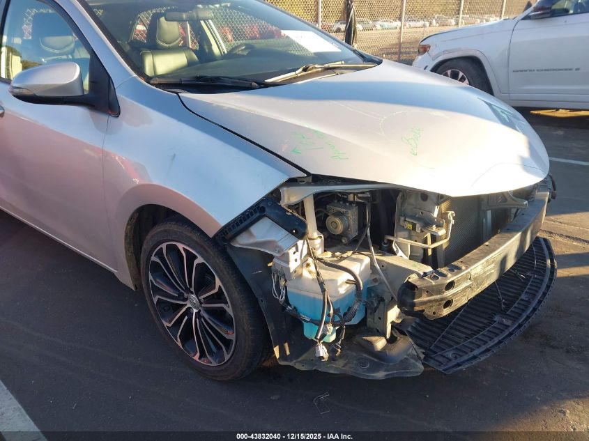 2016 Toyota Corolla S Plus VIN: 2T1BURHE5GC560114 Lot: 43832040