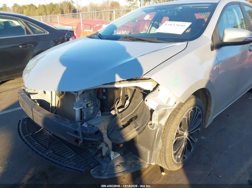 2016 Toyota Corolla S Plus VIN: 2T1BURHE5GC560114 Lot: 43832040