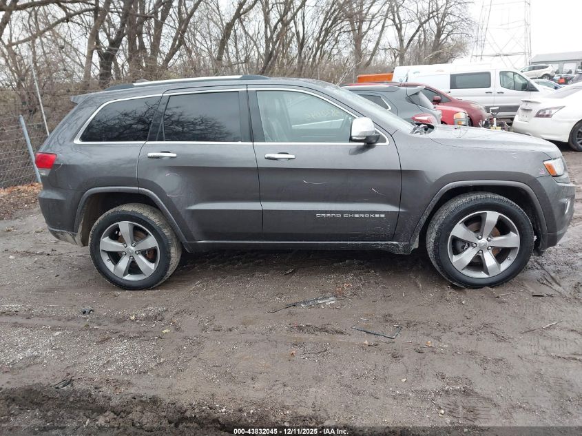 2014 Jeep Grand Cherokee Overland VIN: 1C4RJFCG5EC441726 Lot: 43832045