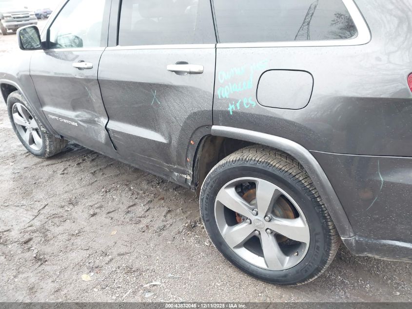 2014 Jeep Grand Cherokee Overland VIN: 1C4RJFCG5EC441726 Lot: 43832045