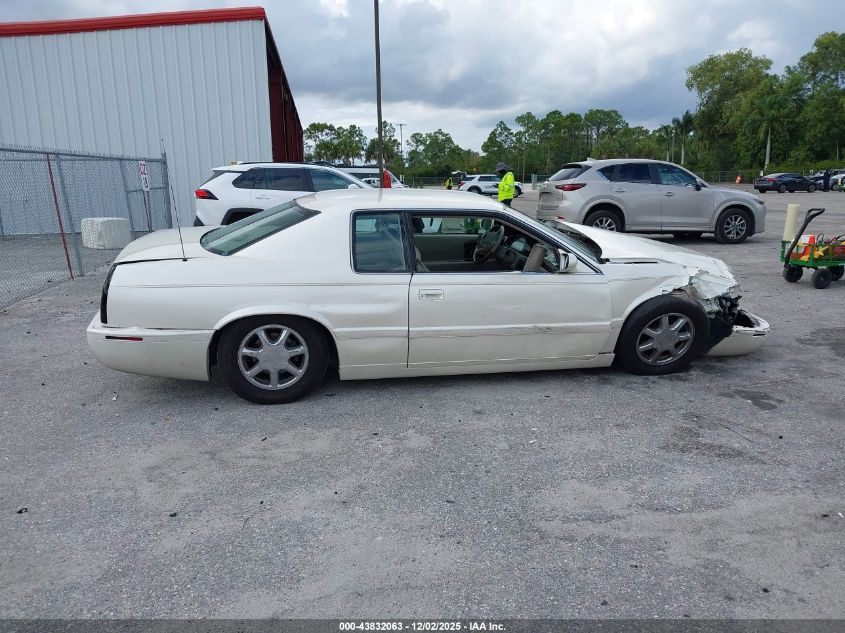 2000 Cadillac Eldorado Etc VIN: 1G6ET129XYB700349 Lot: 43832063