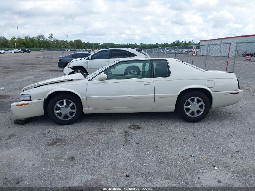 2000 Cadillac Eldorado Etc VIN: 1G6ET129XYB700349 Lot: 43832063