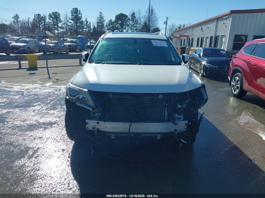 2017 Nissan Pathfinder Platinum VIN: 5N1DR2MM6HC643961 Lot: 43832076