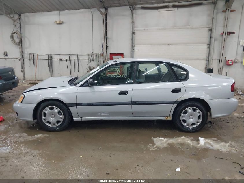 2001 Subaru Legacy L VIN: 4S3BE635917207595 Lot: 43832087