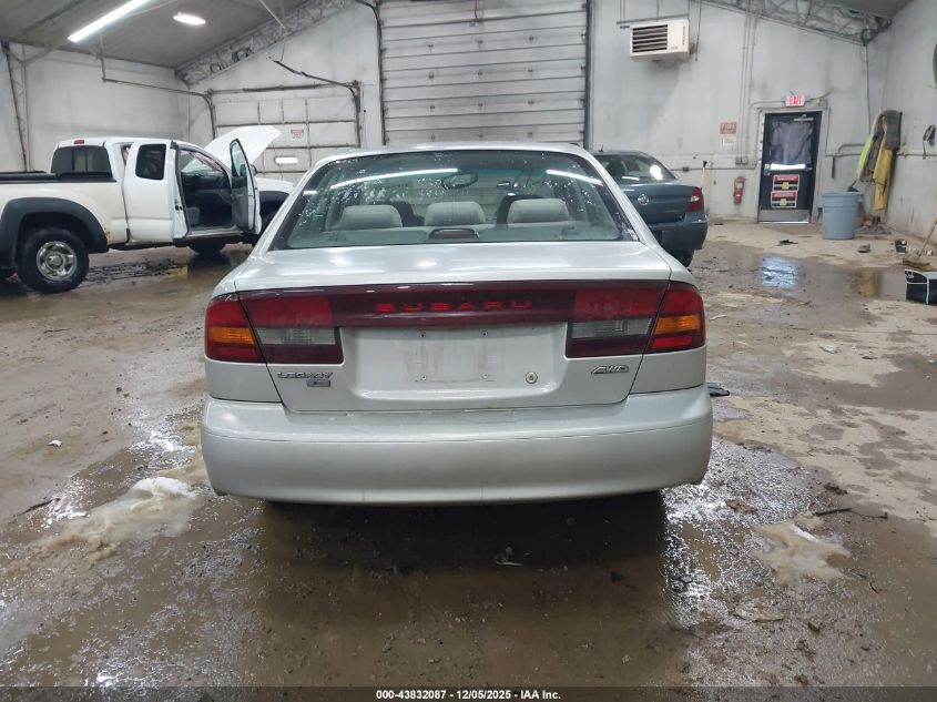 2001 Subaru Legacy L VIN: 4S3BE635917207595 Lot: 43832087