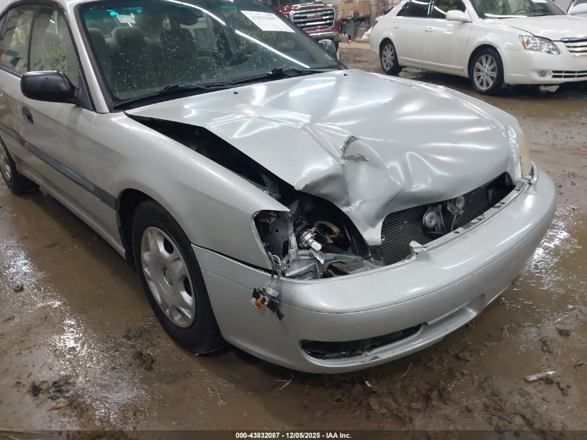 2001 Subaru Legacy L VIN: 4S3BE635917207595 Lot: 43832087