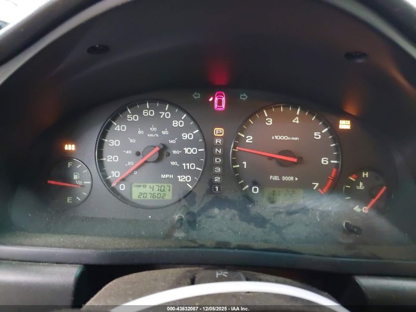 2001 Subaru Legacy L VIN: 4S3BE635917207595 Lot: 43832087