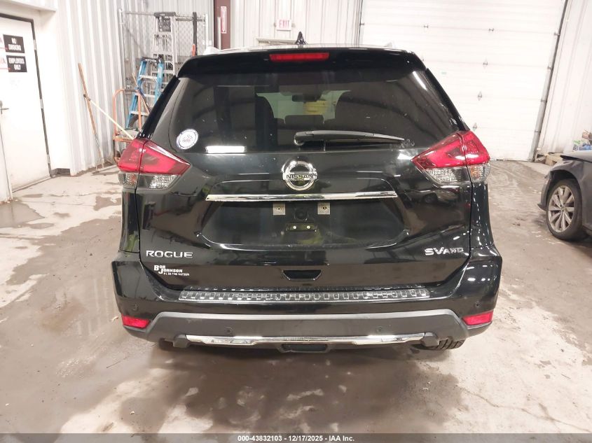 2019 Nissan Rogue Sv VIN: KNMAT2MV7KP544275 Lot: 43832103