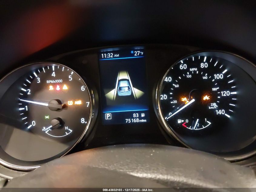 2019 Nissan Rogue Sv VIN: KNMAT2MV7KP544275 Lot: 43832103