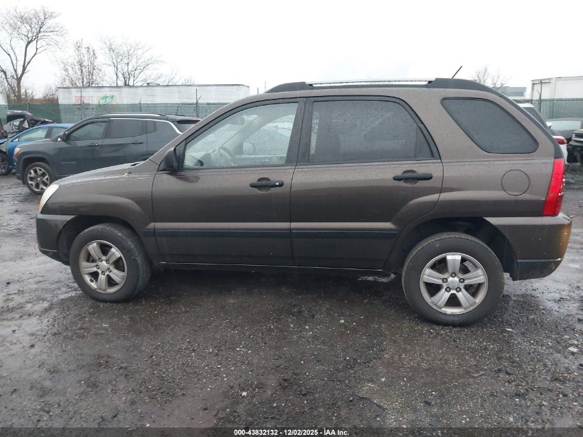 2009 Kia Sportage Lx VIN: KNDJF724997603321 Lot: 43832132